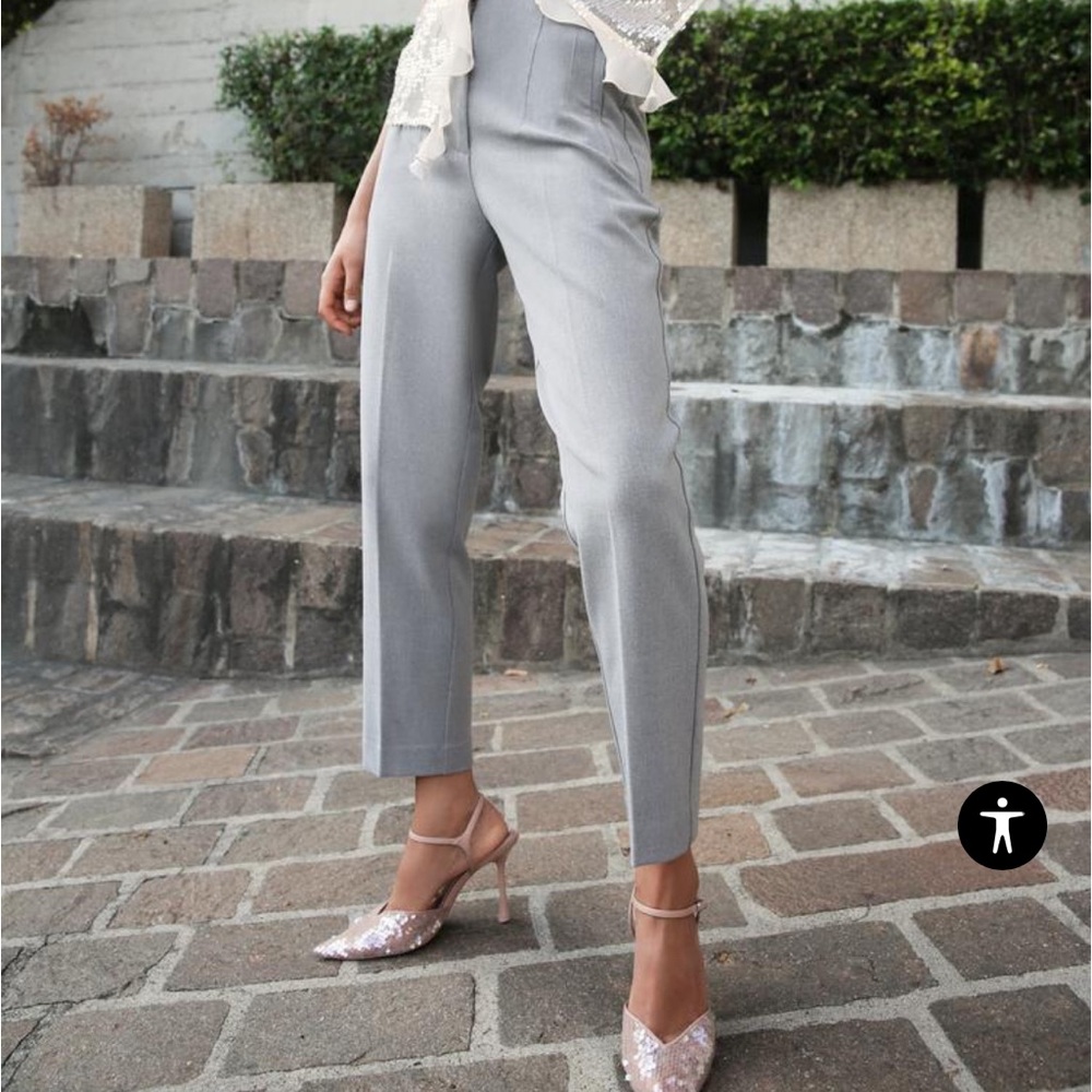Zara Pants with High Waist Brand New